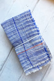 Royal Blue Khadi Napkin - Set of 6