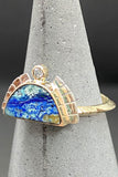 Young In The Mountains Azurite Rising Sol Ring