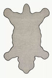 Blooming Black Bear Rug