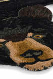 Blooming Black Bear Rug