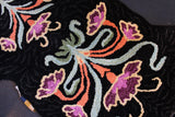 Blooming Black Bear Rug