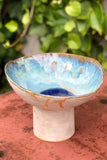 Minh Singer Large Waterfall Pedestal Dish