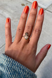 Opal Sacred Heart Ring
