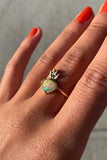 Opal Sacred Heart Ring