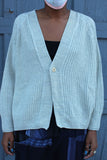 Tamaki Niime Light Grey Sayu Cardigan