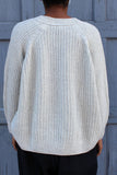 Tamaki Niime Light Grey Sayu Cardigan