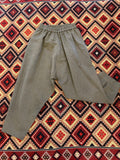 Dark Cocoa Pleated Edge Pants
