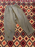 Dark Cocoa Pleated Edge Pants