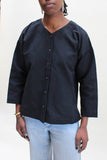 Muku Black Button Up Shirt