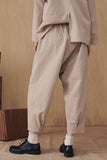 MUKU Sand Pleated Edge Pants