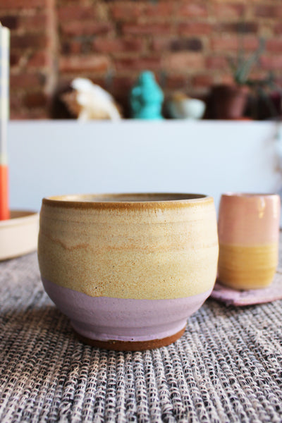 Raina Lee Purple Pastel Rainbow Dish