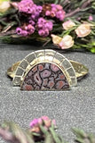 Young In The Mountains Dino Bone Selene Ring