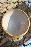 Raina Lee Small White Volcanic Dish