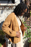 Mustard CA Knit Cardigan