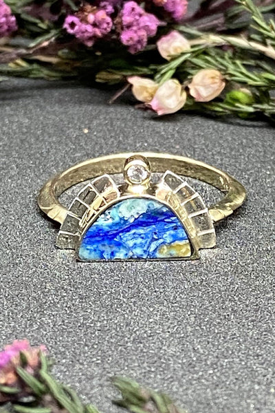 Young In The Mountains Azurite Rising Sol Ring
