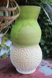 Raina Lee Large Green Volcanic Vase