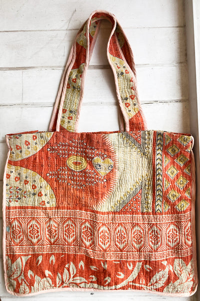 Sorbet Kantha Tote Bag